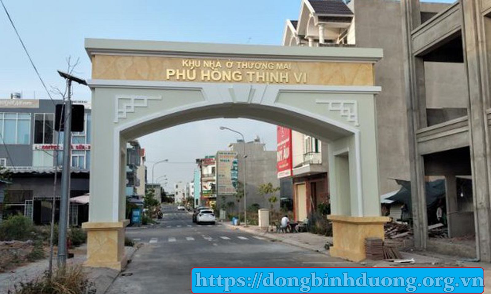 Dự án Khu dân cư Phú Hồng Thịnh 6 phường Bình An, Tp Dĩ An, Bình Dương
