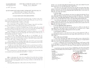 chấp thuận chủ trương đầu tư khu đô thị đông bình dương