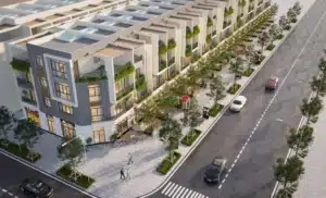 Phối Cản Mẫu Nhà 4 Tầng Dự Án Khu Đô Thị Đông Bình Dương