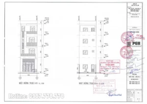 Bản Vẽ Thiết Kế Xây Dựng Nhà Đường D7 Khu Đô Thị Đông Bình Dương Đã Được Thẩm Định, Phê Duyệt