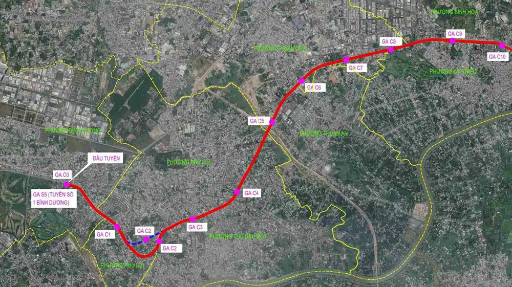Metro Thủ Dầu Một Tp Hồ Chí Minh – 24 Ga Kết Nối Bình Dương Đến Tao Đàn 2 Metro Thủ Dầu Một Tp Hồ Chí Minh – 24 Ga Kết Nối Bình Dương Đến Tao Đàn