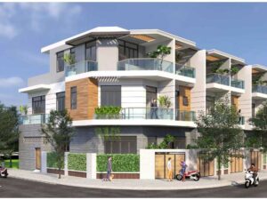Mẫu nhà dự kiến của dự án khu đô thị Đông Bình Dương
