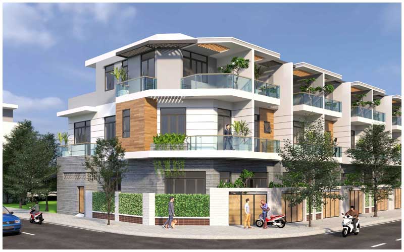 Dự Án Đông Bình Dương Năm - Tiến Độ Pháp Lý Giá Đất 3 Mẫu nhà dự kiến của dự án khu đô thị Đông Bình Dương