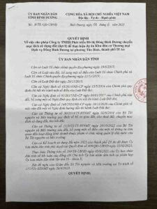 Giao Đất Đợt 8 Dự Án Khu Đô Thị Đông Bình Dương