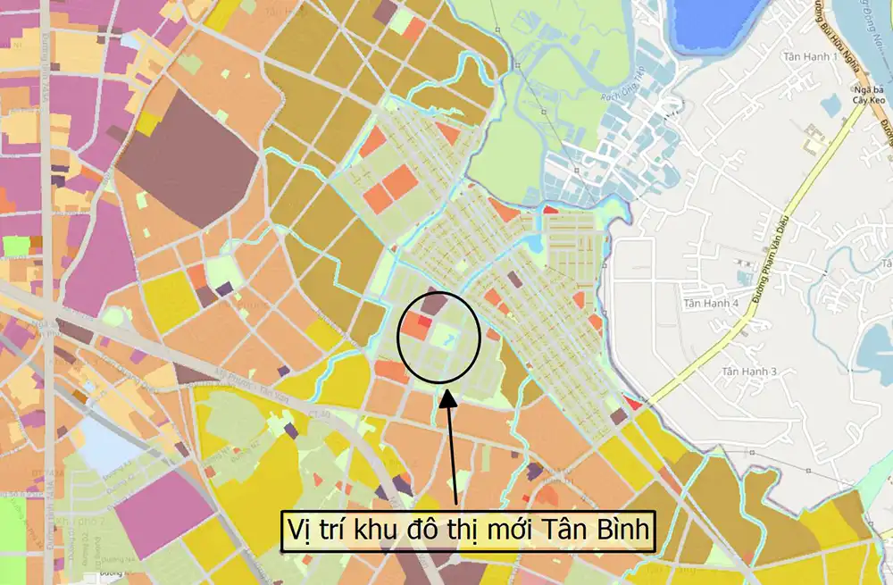 UBND Phường Tân Đông Hiệp Mời Thầu Dự Án Khu Đô Thị Mới Tân Bình - Năm 2026 1 Vị Trí Dự Án Khu Đô Thị Mới Tân Bình