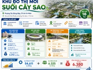 Khu đô thị mới khu vực Suối Cây Sao - Phường Tân Đông Hiệp Hồ Chí Minh