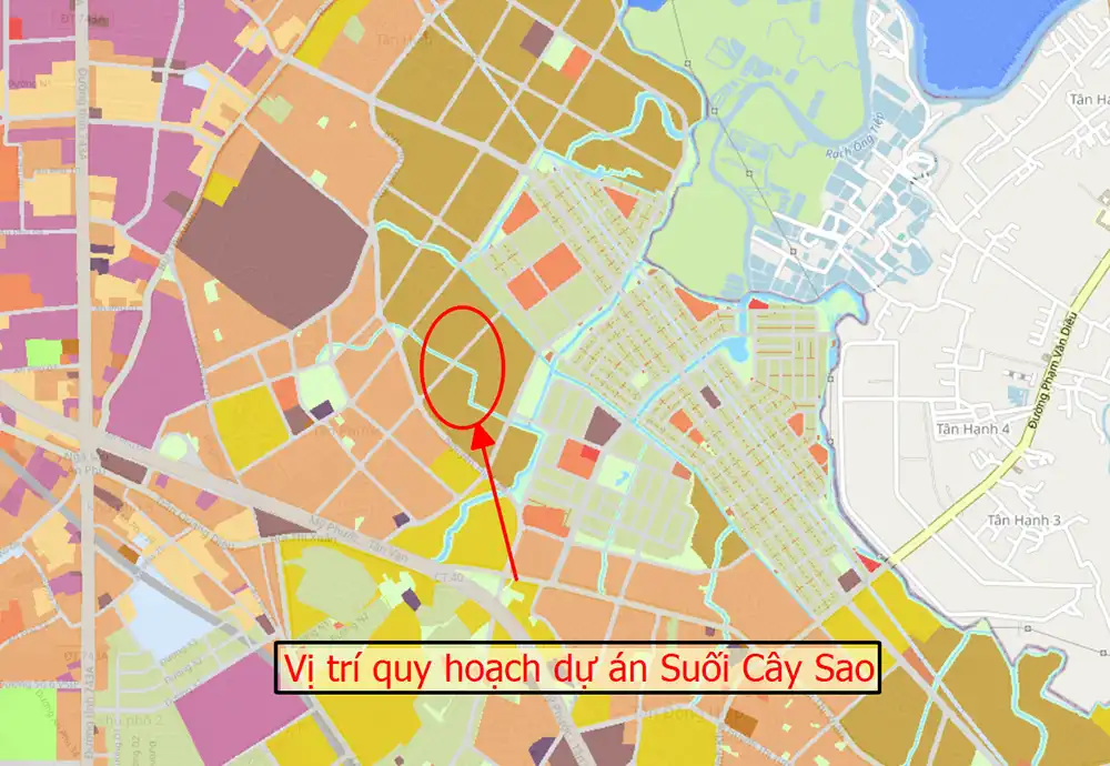 UBND Phường Tân Đông Hiệp Mời Thầu Khu Đô Thị Mới Suối Cây Sao Năm 2026 1 Vị trí Khu đô thị mới Suối Cây Sao